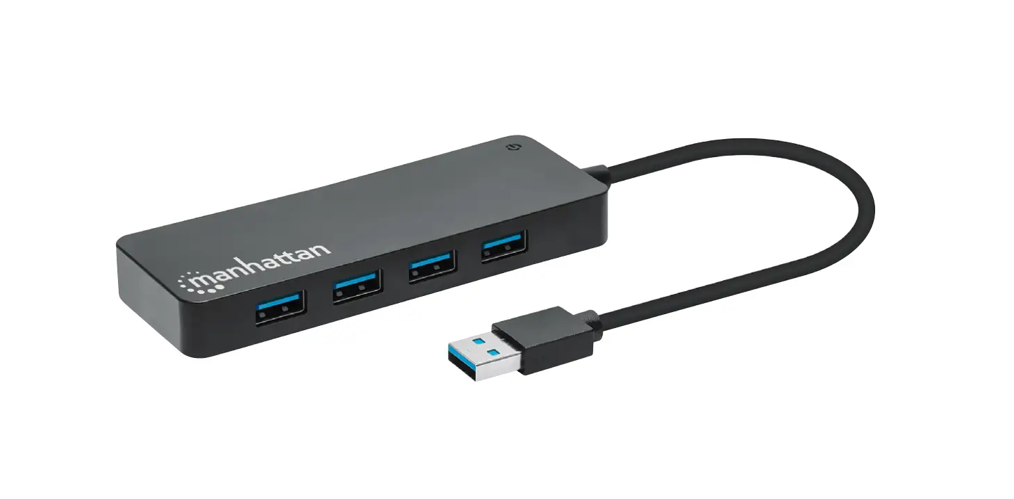Manhattan 168403 7 Port Usb 3.0 Type A Hub Instructions