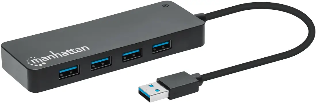 manhattan 168403 7 Port USB 3.0 Type A Hub