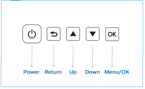 PHILIPS NPX644 NeoPix Ultra 2TV+ Home Projector - Keys