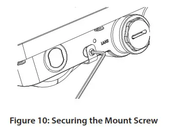 D-Link AC1200 Wave 2 Outdoor Access Point DAP-3666 - Securing the Mount Screw 2