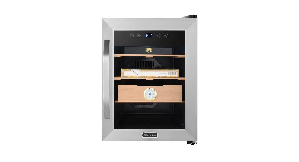 Whynter Chc-123ds 1.2 Cubic Feet Stainless Steel Digital Control And Display Cigar Humidor Instruction Manual Whynter Chc-123ds 1.2 Cubic Feet Stainless Steel Digital Control And Display Cigar Humidor Instruction Manual