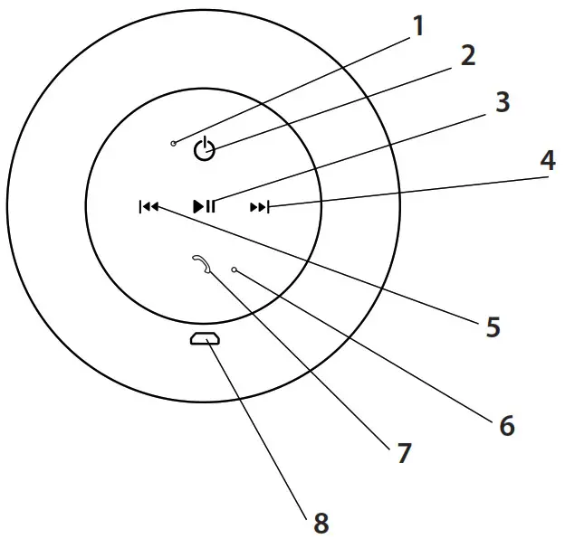 juice B07BNNFKR5 Melody portable Bluetooth--speaker