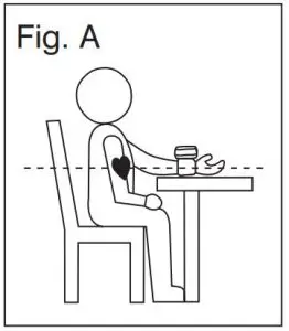 FIG 20 CORRECT MEASUREMENT POSTURE