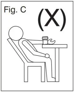 FIG 22 CORRECT MEASUREMENT POSTURE
