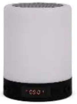 BRAINZ 38527 LED Speaker with Clock -