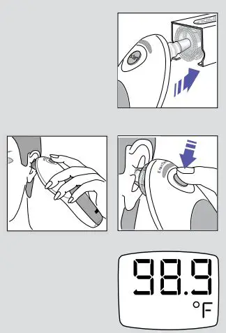 BRAUN PRO 4000 ThermoScan Ear Thermometer User Manual - How to use your Braun ThermoScan