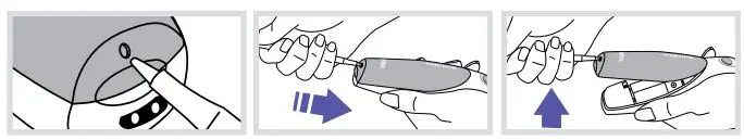 BRAUN PRO 4000 ThermoScan Ear Thermometer User Manual - Replacing the batteries