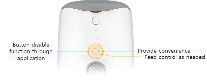 One touch manual feed button