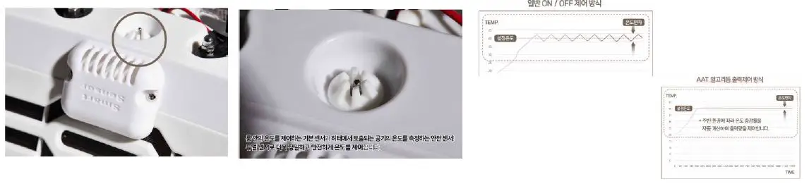 Safe temperature detection by dual sensors