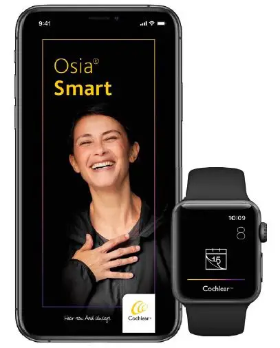 Cochlear Osia Smart App for iPhone fig1