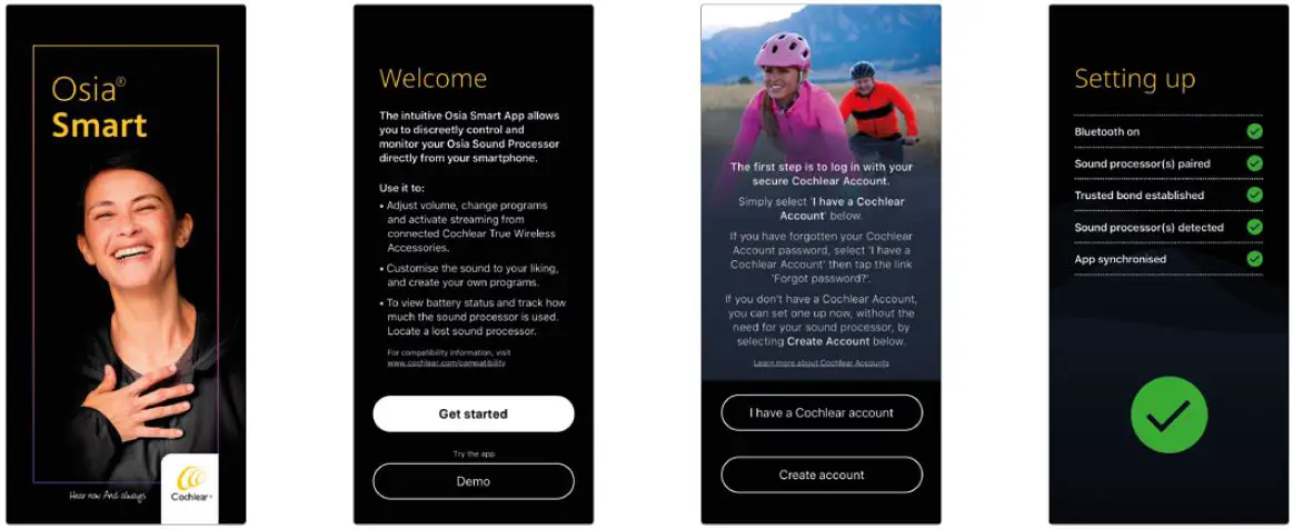 Cochlear Osia Smart App for iPhone fig2