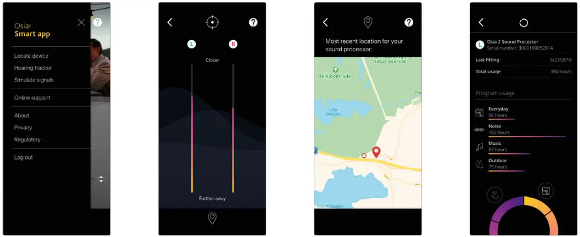 Cochlear Osia Smart App for iPhone fig6