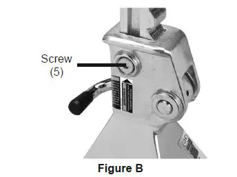 PITTSBURGH 91760 3 Ton Aluminum Racing Jack Stand fig2