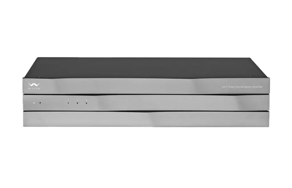 Wisdom Sa-3 Three-channel System Amplifier Owner's Manual Wisdom Sa-3 Three-channel System Amplifier Owner's Manual