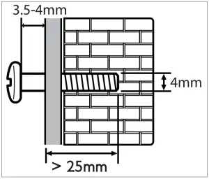 Screw length/diameter