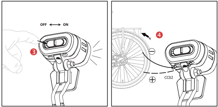 spanninga Axendo 40 Dynamo Front Light - fig 1