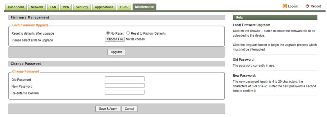 Global telecom TITAN4000 LTE Outdoor CPE - Maintenance