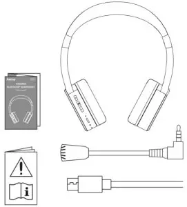 hama 00184111 Teens Guard Bluetooth Children's Headphones - fig 1