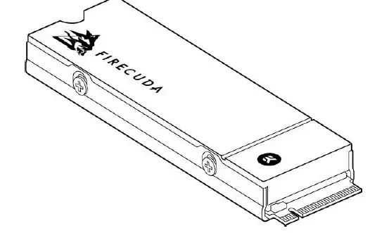 SEAGATE ZP4000GM3A023 FireCuda 530 SSD Solid State Drive fig 1