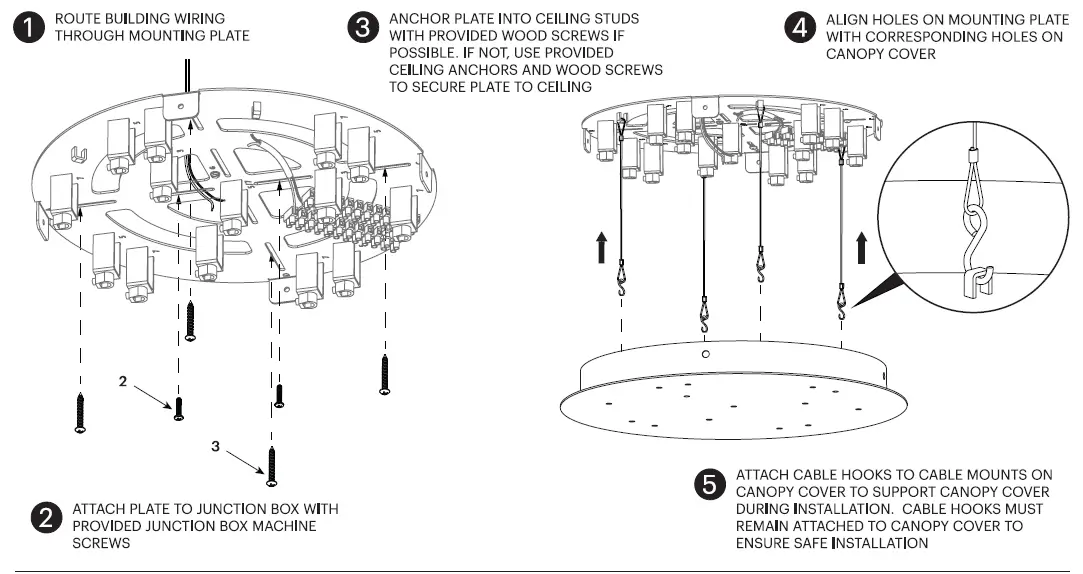 Pablo 94124 120-240V Canopy Type A Bola Sphere-12