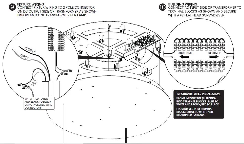 Pablo 94124 120-240V Canopy Type A Bola Sphere-14