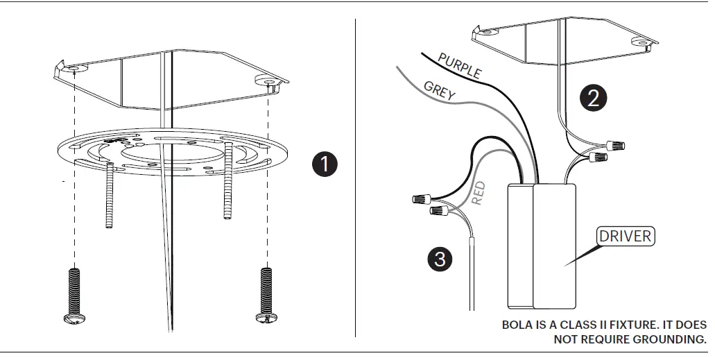 Pablo 94124 120-240V Canopy Type A Bola Sphere-2