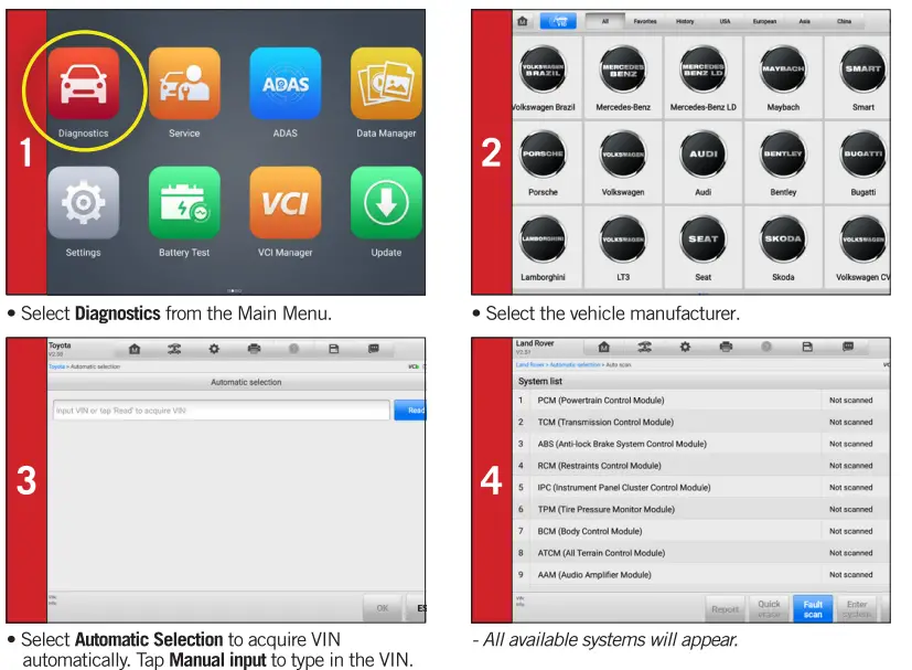 AUTEL MAXISYS MS906 Automotive Diagnostic Tool All System Code Reader Scanner fig19