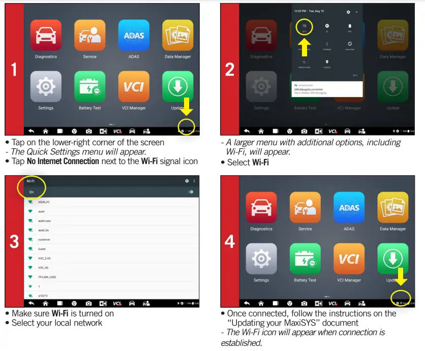 AUTEL MAXISYS MS906 Automotive Diagnostic Tool All System Code Reader Scanner fig2