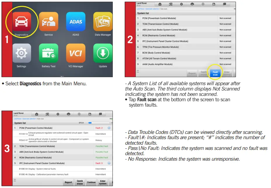 AUTEL MAXISYS MS906 Automotive Diagnostic Tool All System Code Reader Scanner fig20