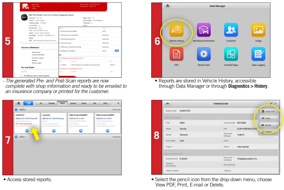 AUTEL MAXISYS MS906 Automotive Diagnostic Tool All System Code Reader Scanner fig22