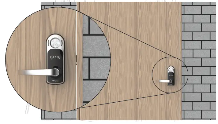 Paxton APN-1181-US PaxLock Pro - Mortise fig 3
