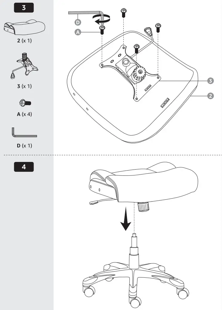 amazon basics GF 80293H Executive Home Office Desk Chair-fig3