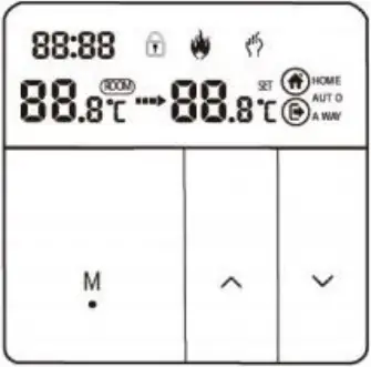 BEOK TGP-53 Heating Thermostat