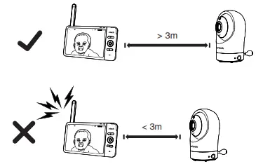 vtech RM7764HD 7 Inch Smart Wi Fi 1080p Pan and Tilt Monitor - monitor 1
