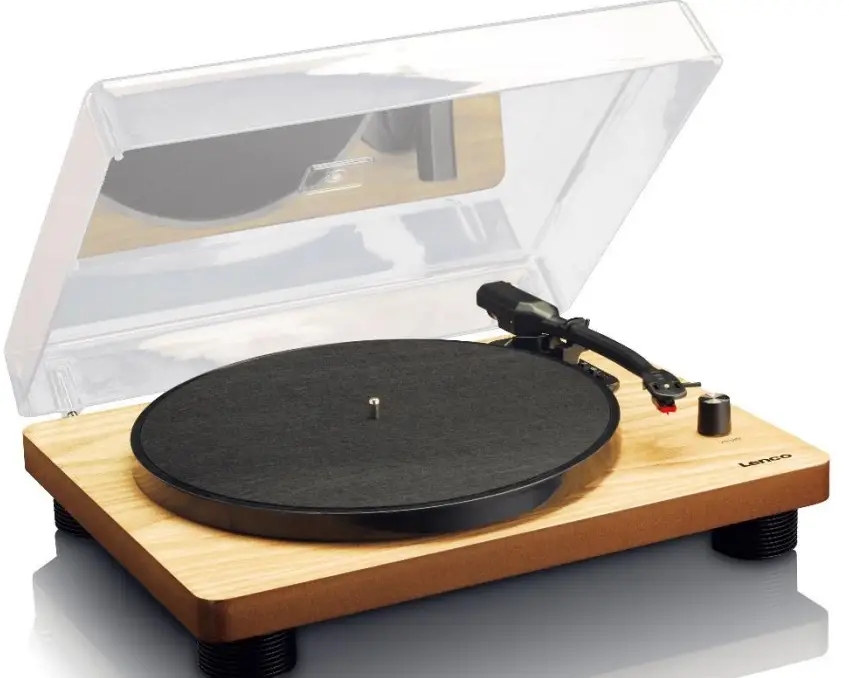 Lenco LS 50 USB Turntable Belt Drive Wood