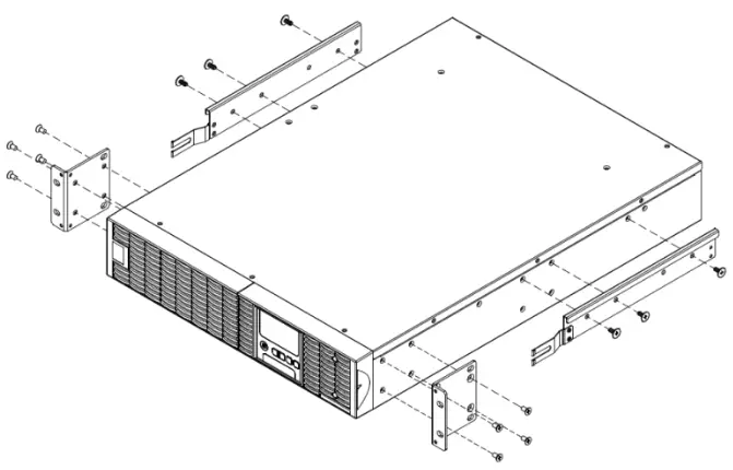 CyberPower Smart App online UPS - Rackmount ears
