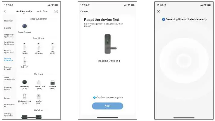 SUNSKY F11S Smart Fingerprint Password Lock Office Apartment Graffitu Bluetooth APP Lock 13