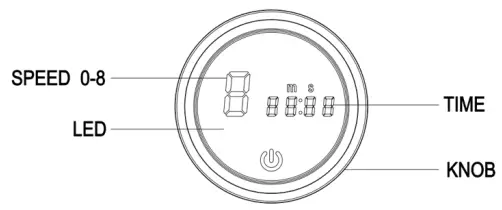 H Koenig km128 Professional Multifunctions Stand Mixer - Timing