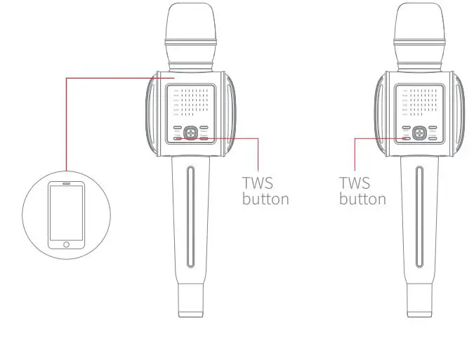 TOSING-G6-Wireless-Karaoke-Microphone-FIG-4