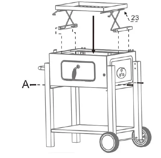 Burns Barkles 014053 Charcoal Grill -FIG 10
