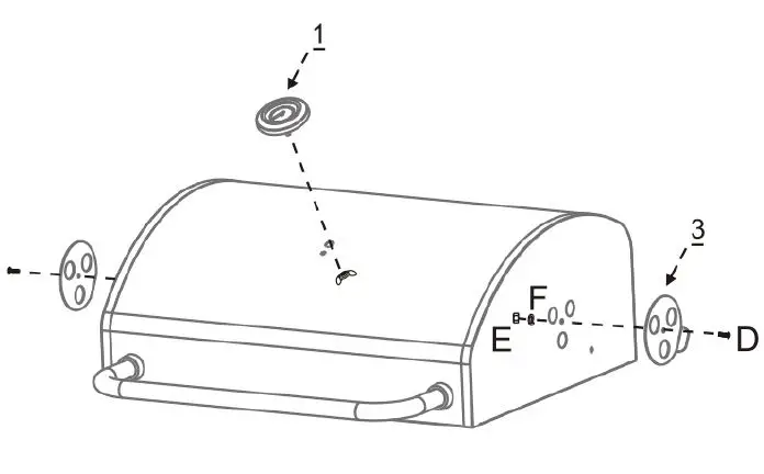 Burns Barkles 014053 Charcoal Grill -FIG 17