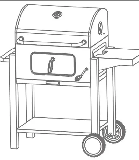 Burns Barkles 014053 Charcoal Grill -FIG 22