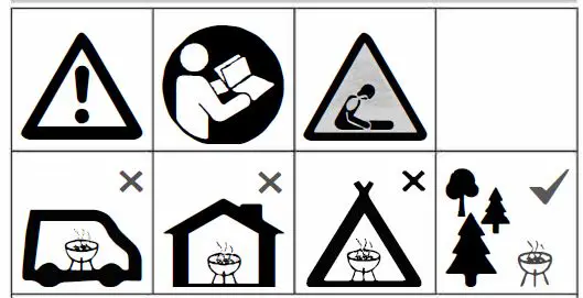 Burns Barkles 014053 Charcoal Grill -FIG 23