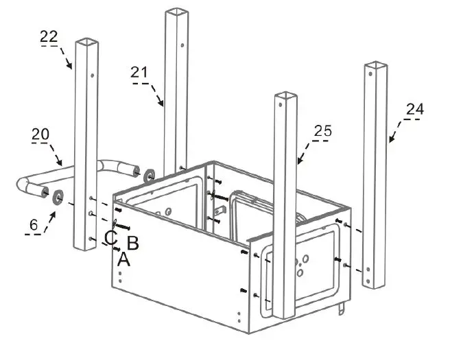 Burns Barkles 014053 Charcoal Grill -FIG 6