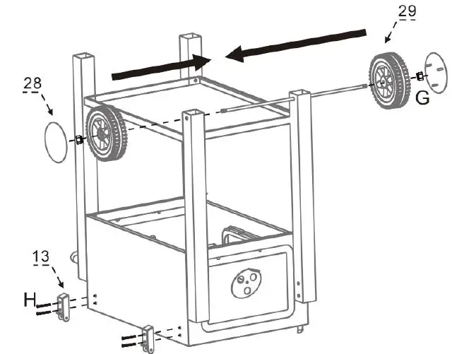 Burns Barkles 014053 Charcoal Grill -FIG 8