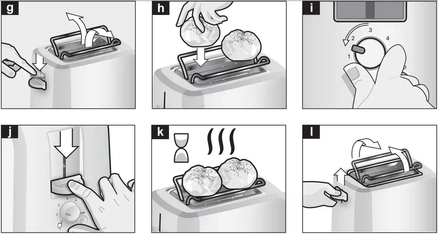 BOSCH TAT3A014 Compact Toaster - fig 3