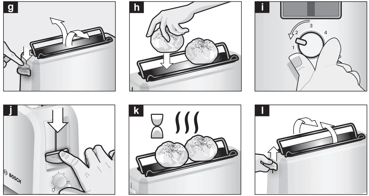 BOSCH TAT3A014 Compact Toaster - fig