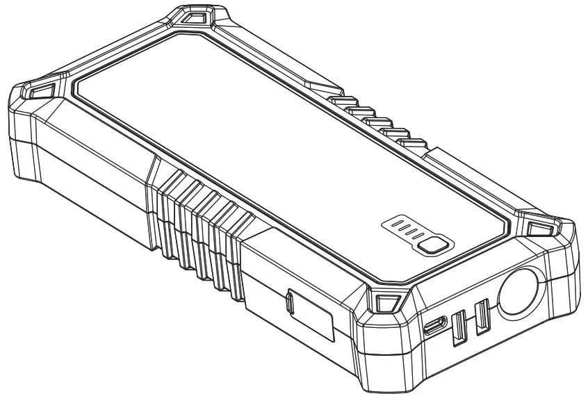 GOOLOO GP4000 Jump Starter 4000A Peak Car Starter - cover