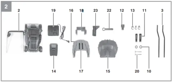 Layout and items supplied