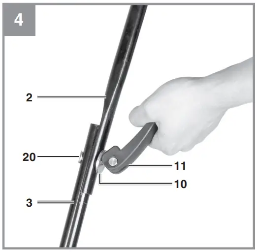 Mounting the push bar